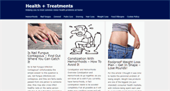Desktop Screenshot of healthtreatments.org